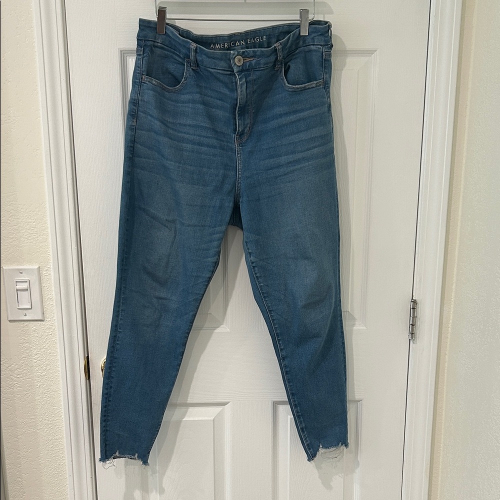 American Eagle Outfitters High Waisted Stretch Skinny Jeans